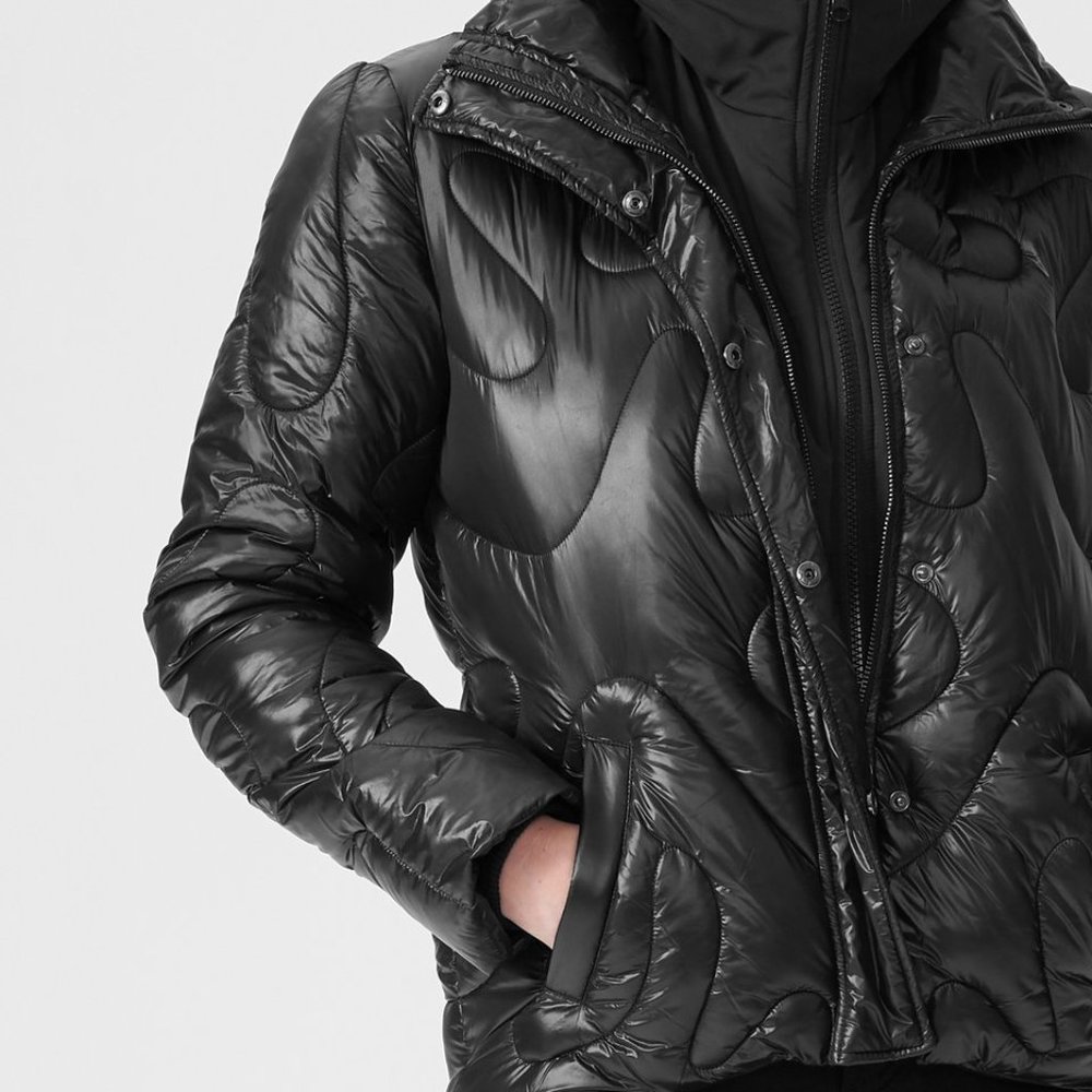 Trendy J. Crew Universal Standard Puffy Jacket - Picture 3 of 5